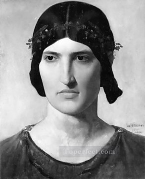ローマの女性の肖像 ジャン・レオン・ジェローム Oil Paintings